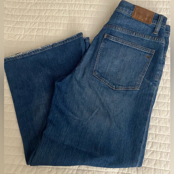 Madewell Denim - Madewell Wideleg Crop Sz 28